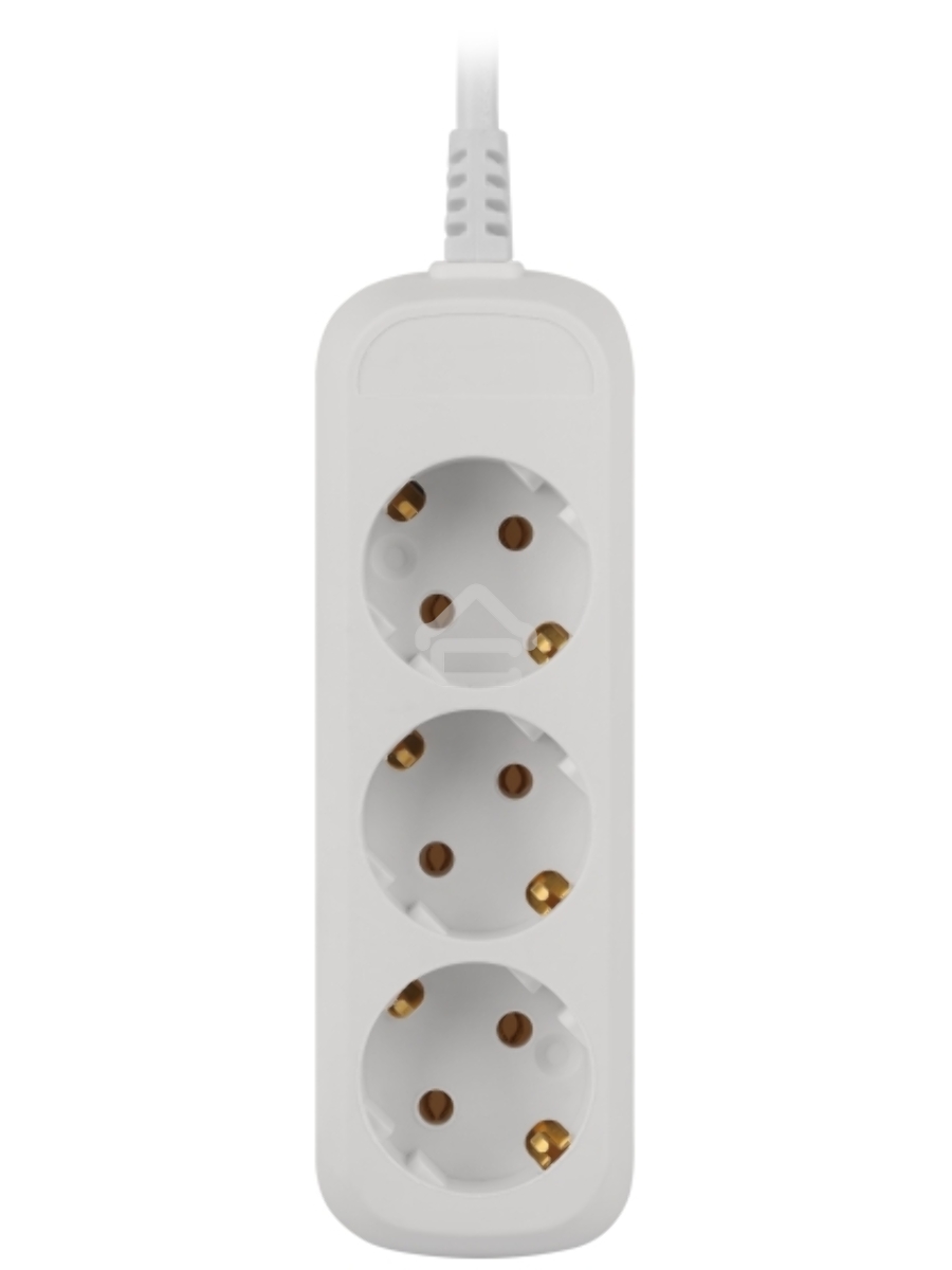 Удлинитель электрический ЭРА UDL-16-3100-E Greenline 3 розетки с заземлением 10м ПВС 3x1мм2