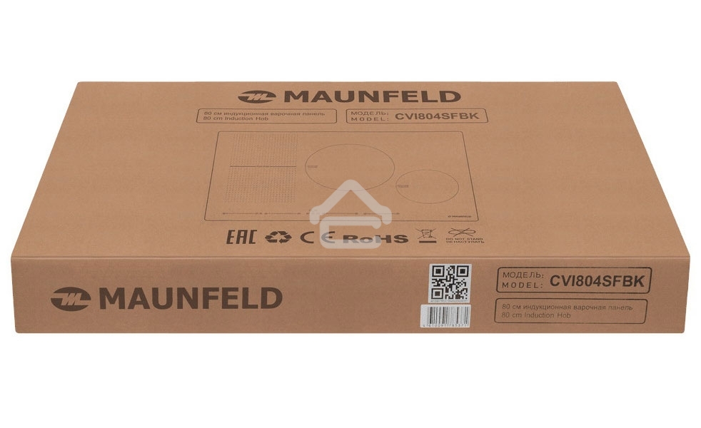 Индукционная варочная панель Maunfeld CVI804SFBK Inverter черный