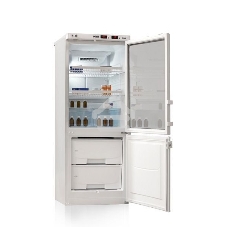 Холодильник комбинированный лабораторный Pozis ХЛ-250-1 тониров. стекло двухкамерный 170/80 л морозилка снизу