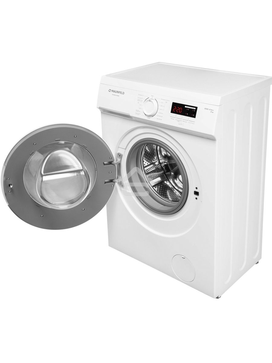 Стиральная машина Maunfeld MFWM127WH05 белый, загрузка фронтальная 7 кг, 1200 об/мин., класс: А+++
