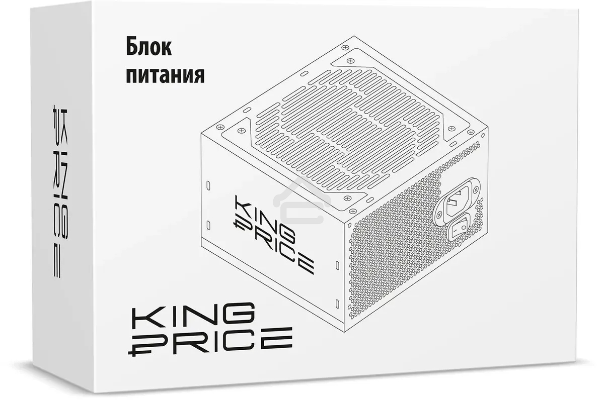 Блок питания KingPrice ATX 400W KPPSU400 (20+4pin) 120мм fan 3xSATA RTL