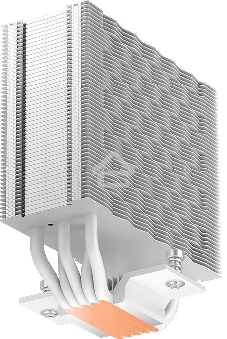 Устройство охлаждения (кулер) PcCooler RZ500 Soc-AM5/AM4/1200/1700/1851 белый 4-pin 32dB Al+Cu 250W Ret (RZ500-WHNWNX-GL)