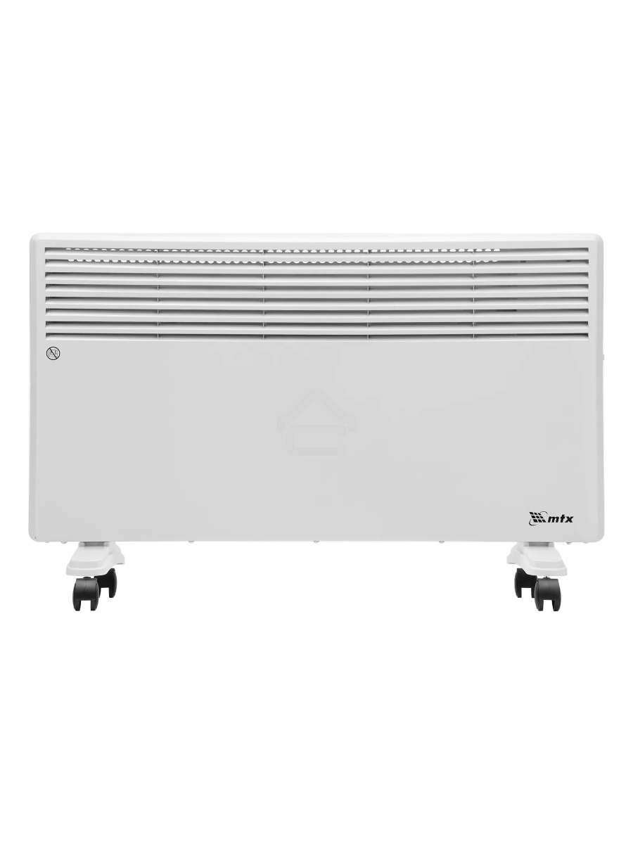 Конвектор электрический MTX CH-2000, белый, 2000 Вт, 25 м2, термостат