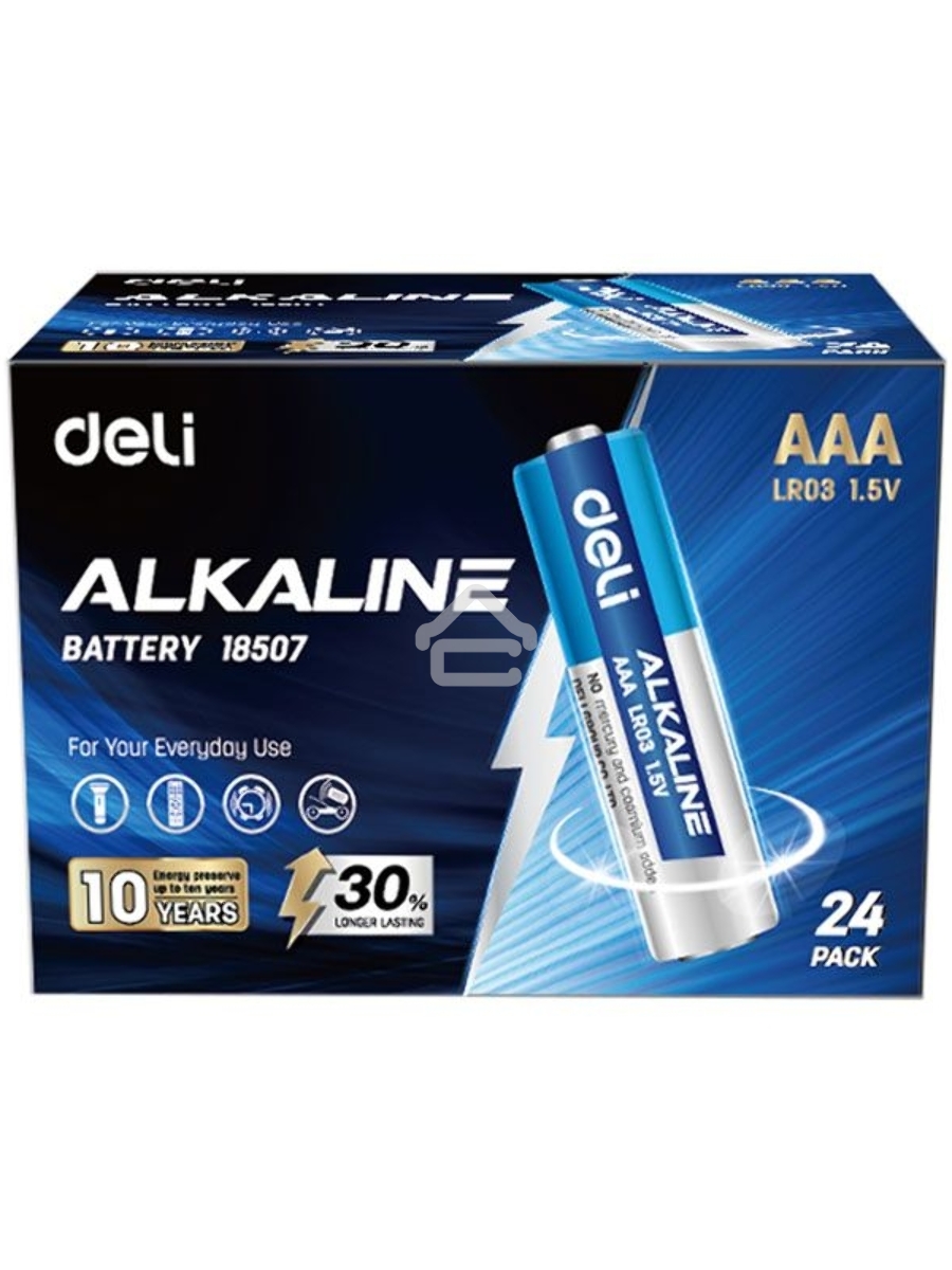Батарейки Deli E18507 AAA LR03 (4шт\Pack)