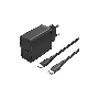Набор для зарядки Vention FAHBF-EU з/у 25W и кабель USB-C 3А Черный