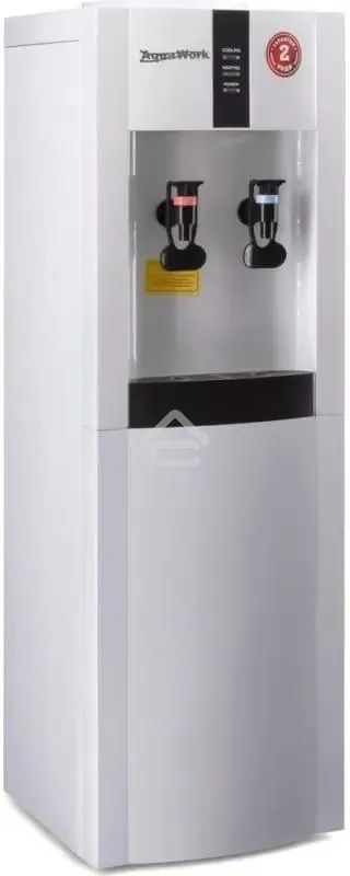 Кулер Aqua Work 16-LDR напольный, электронный, белый/черный