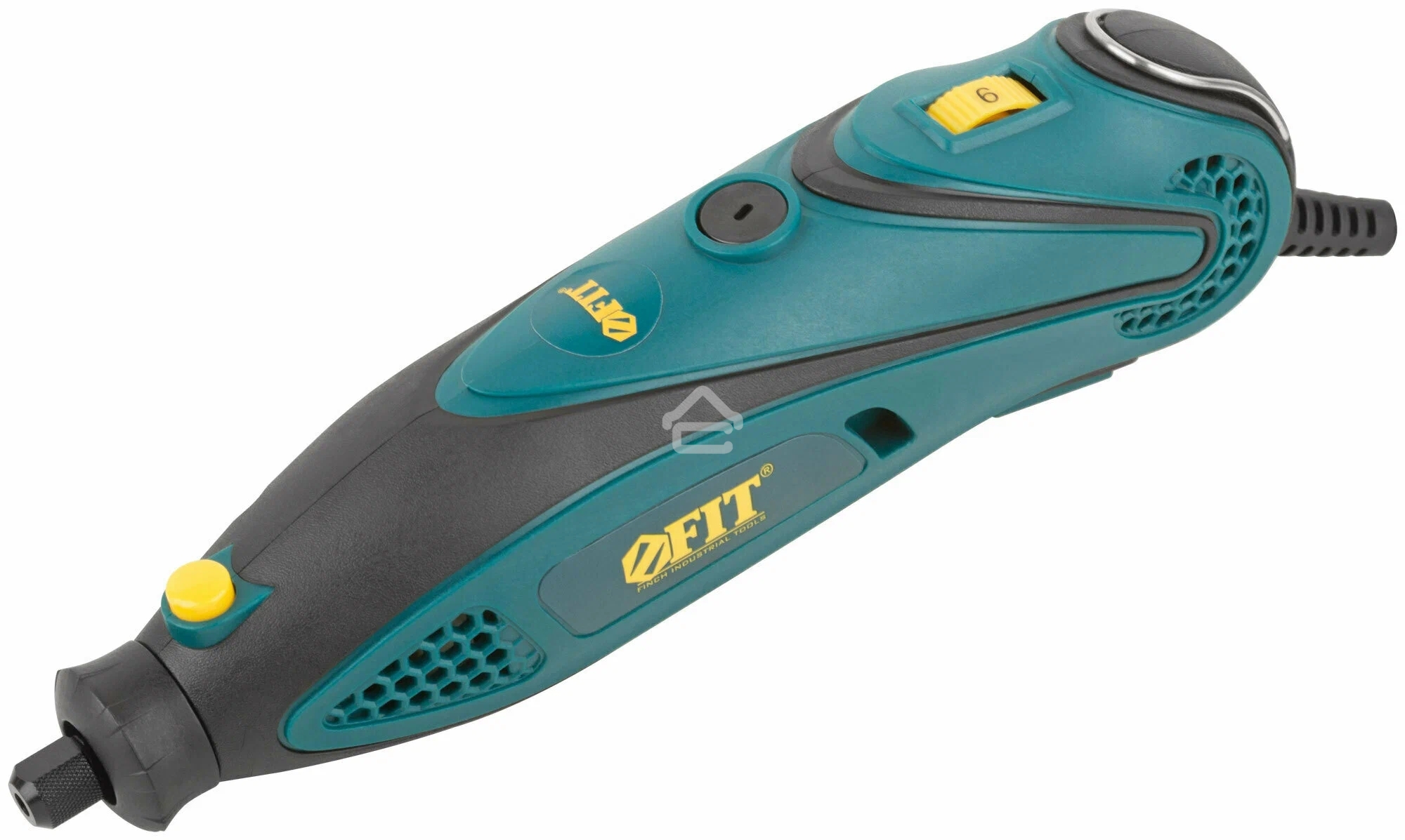 Прямошлифовальная машина (гравер) DG-137PL, 135 Вт, 10000-32000 об/мин, 2,4/3,2 мм, БС щеток, набор насадок, пластик. кейс