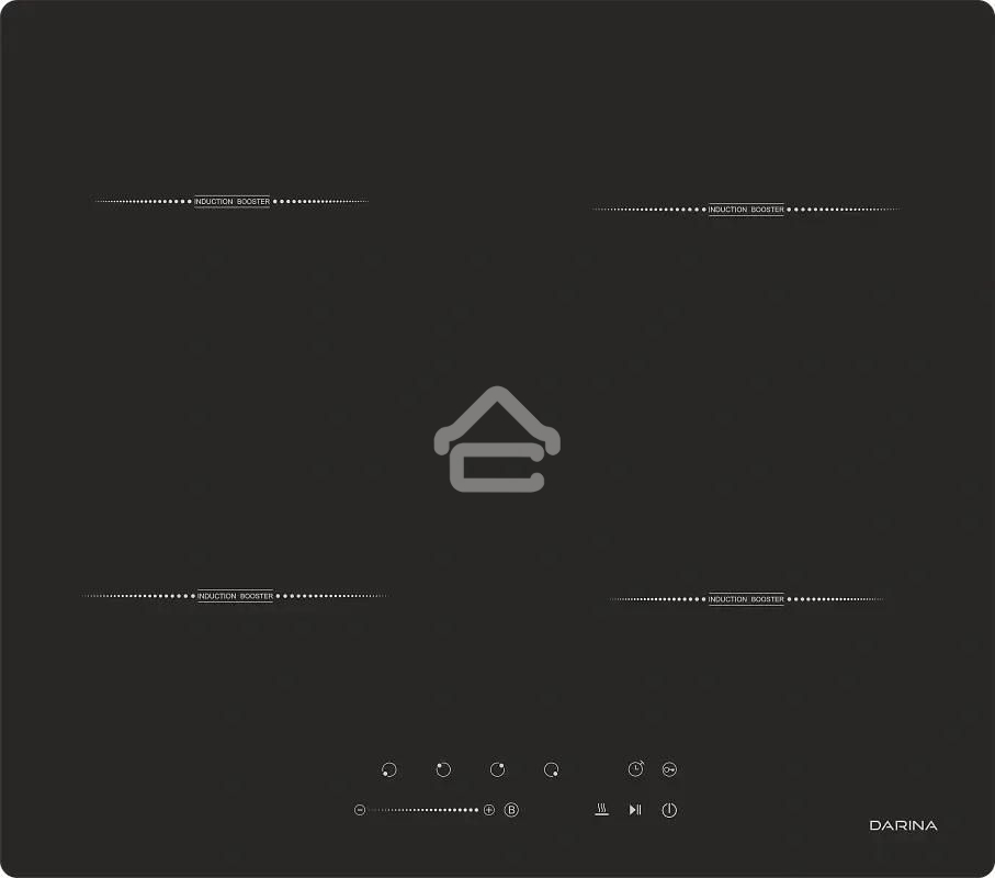 Индукционная варочная панель Darina 6P EI303 B, независимая, черный