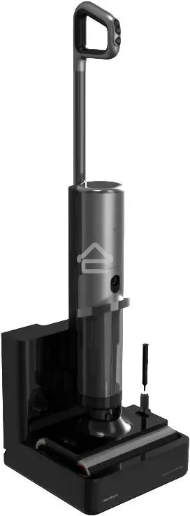 Пылесос моющий Deerma DEM-VX900W серый, питание от аккумулятора, 160 Вт, уборка сухая/влажная, пылесборник 0.85 л, работа от АКБ max 40 мин.