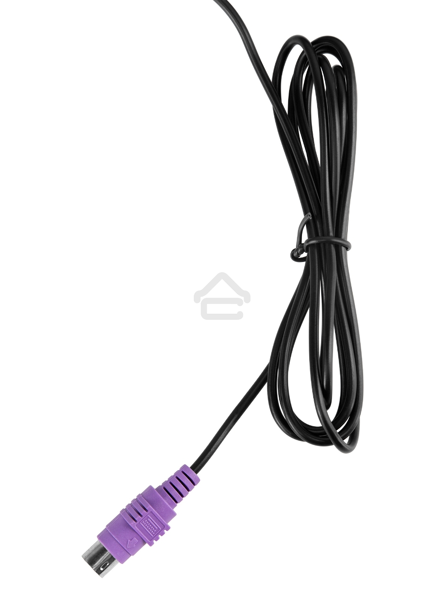 Клавиатура Oklick 180M проводная, PS/2, черный