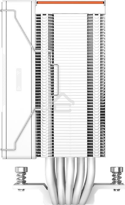 Устройство охлаждения (кулер) PcCooler RZ500 Soc-AM5/AM4/1200/1700/1851 белый 4-pin 32dB Al+Cu 250W Ret (RZ500-WHNWNX-GL)