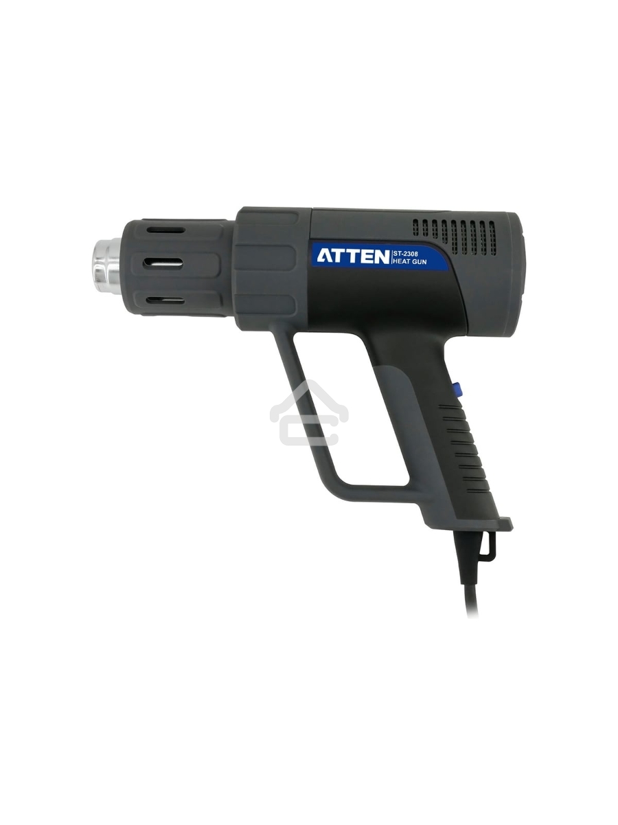 Ручной цифровой термофен Atten ST-2308 230В, 2100 Вт, 50-650℃, светодиодное меню