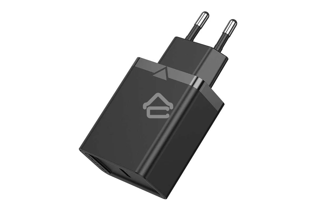 Набор для зарядки Vention FAHBF-EU з/у 25W и кабель USB-C 3А черный