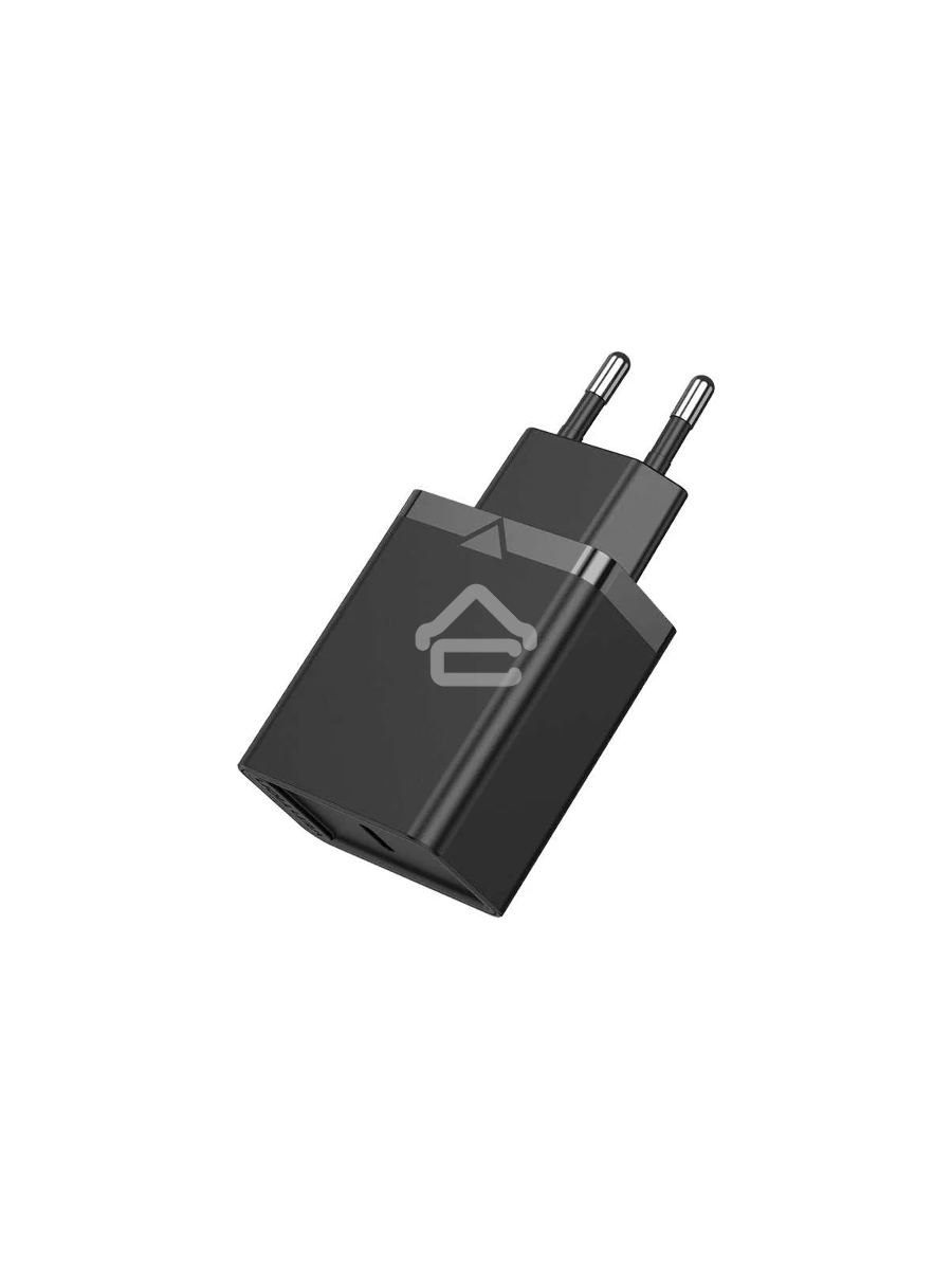Набор для зарядки Vention FAHBF-EU з/у 25W и кабель USB-C 3А Черный