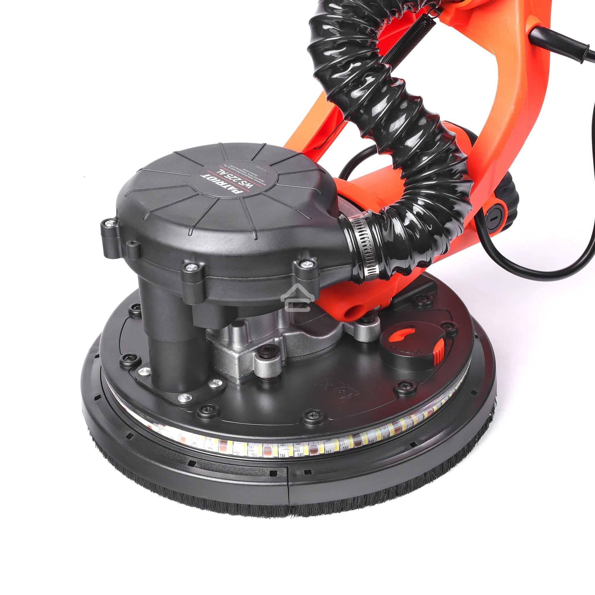 Машина шлифовальная Patriot Expert WS 225 AL 820Вт, 1700 об/мин, d диска 225 мм, d шлиф.подошвы 215 мм, подсветка, кейс (бетон, гипсокартон)