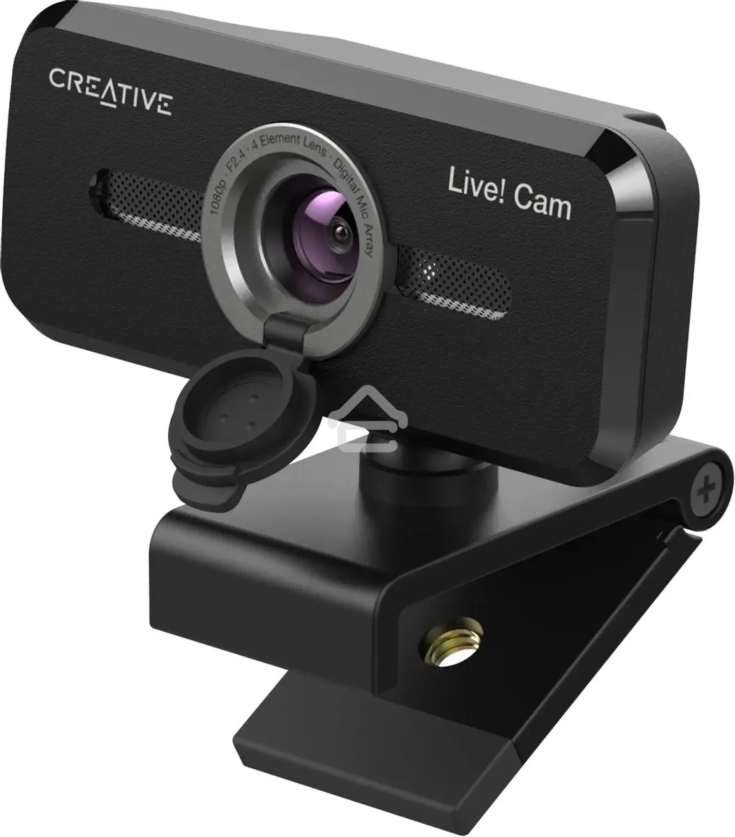 Веб-камера Creative Live! Cam SYNC 1080P V2 черный 2Mpix (1920x1080) USB2.0 с микрофоном