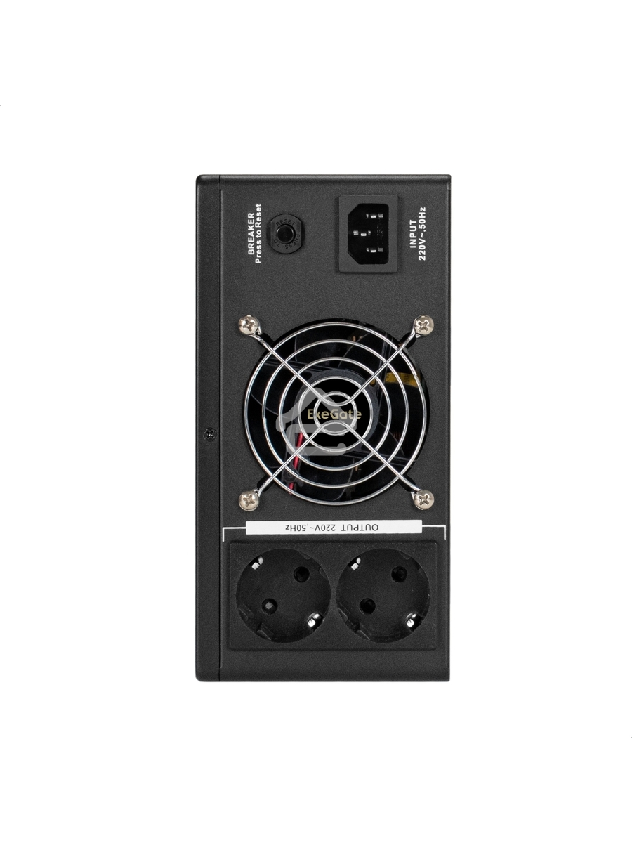 Комплект Источник бесперебойного питания EX295992RUS + батарея 45Aч EX285666RUS 1шт (инвертор, синус, для котла, PF=1, настенный) ExeGate IdealSine SR-600.LCD.2SH <600VA/600W, чистая синусоида, цветной LCD-дисплей, 2*Schuko, крепление настенное, Black> + 