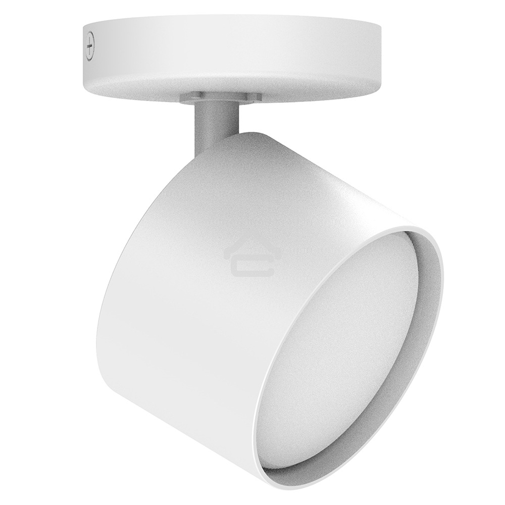 Светильник Feron ML211 ДБО GX53 без лампы наклонный белый