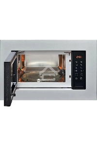 Микроволновая печь встраиваемая Indesit MWI 120 GX нержавеющая сталь, 20 л, 800 Вт, переключатели - сенсор