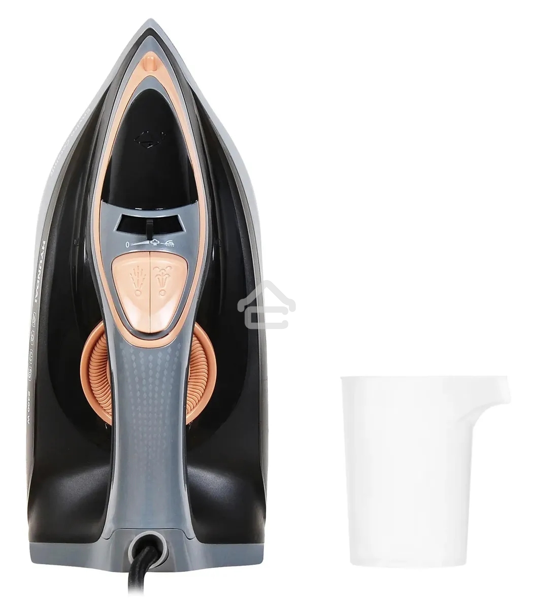 Утюг Hyundai H-SI01671 2400 Вт голубой