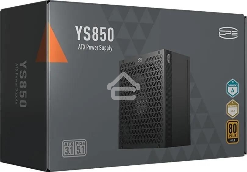 Блок питания PCCooler P5-YS850-G1F, 850Вт, 80 PLUS Gold, 135мм, модульный, черный