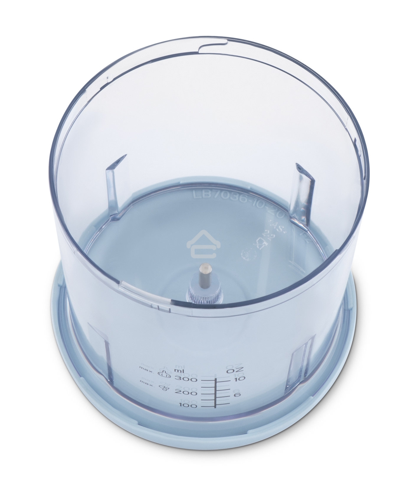 Измельчитель электрический Hyundai HYC-P3118 0.8л. 350Вт голубой/синий