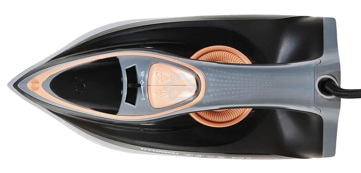 Утюг Hyundai H-SI01671 2400 Вт голубой