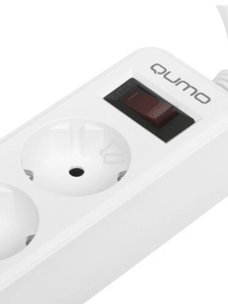 Сетевой фильтр QUMO Power Bar  5SP4U (P-0005), белый