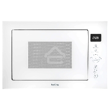 Встраиваемая микроволновая печь Korting KMI 825 TGW белый, 25 л, 900 Вт, переключатели - сенсор