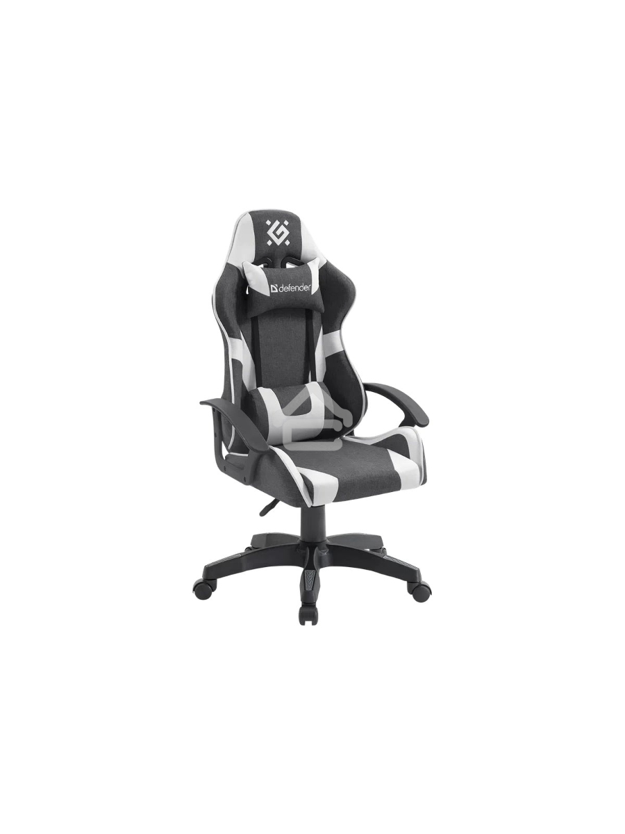 Кресло игровое Defender IBIS GREY/WHITE 64043