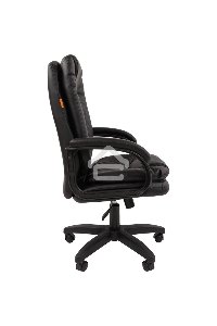Кресло офисное Chairman 668 LT NEW экопремиум, черный, Россия