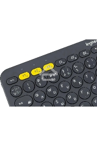 Клавиатура Logitech K380 беспроводная, Bluetooth, темно-серый