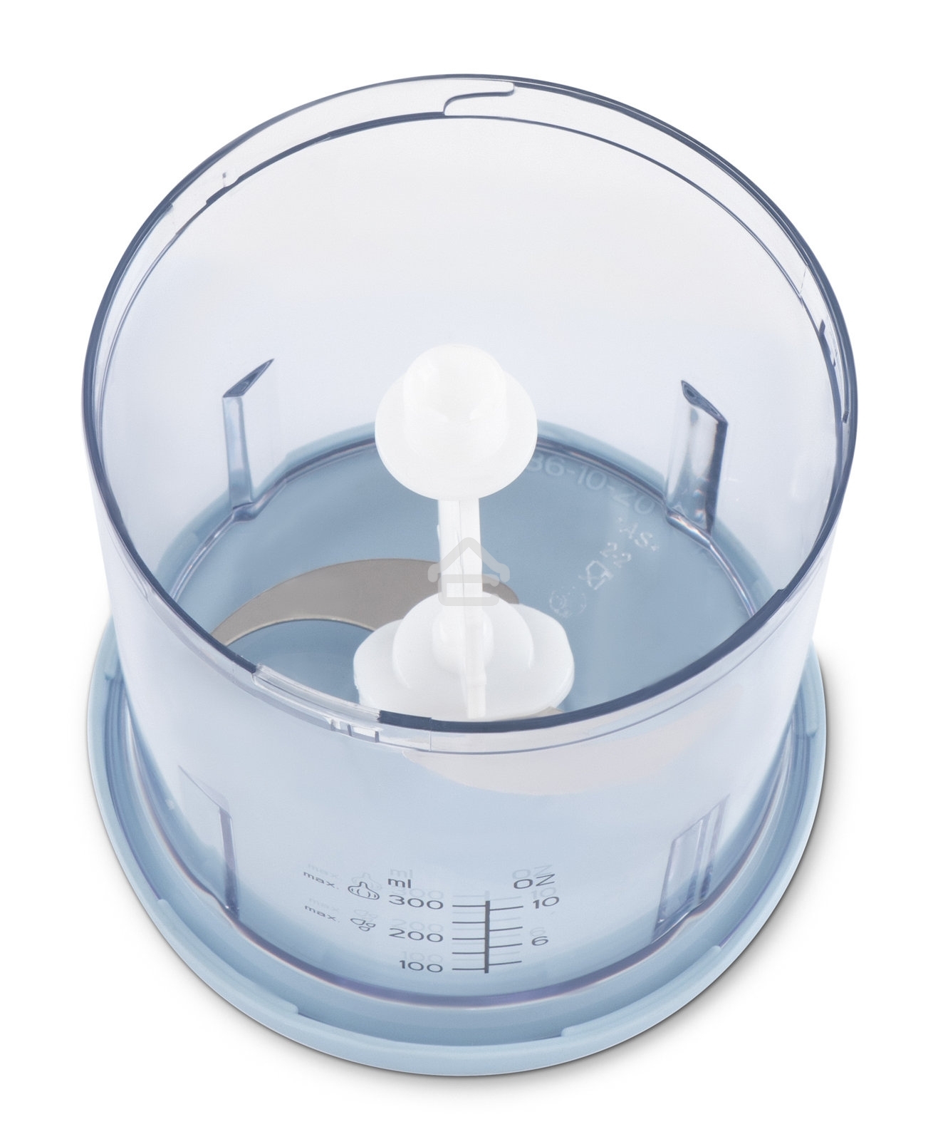 Измельчитель электрический Hyundai HYC-P3118 0.8л. 350Вт голубой/синий