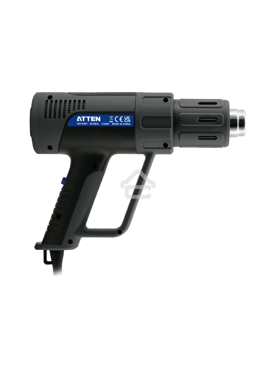 Ручной цифровой термофен Atten ST-2308 230В, 2100 Вт, 50-650℃, светодиодное меню