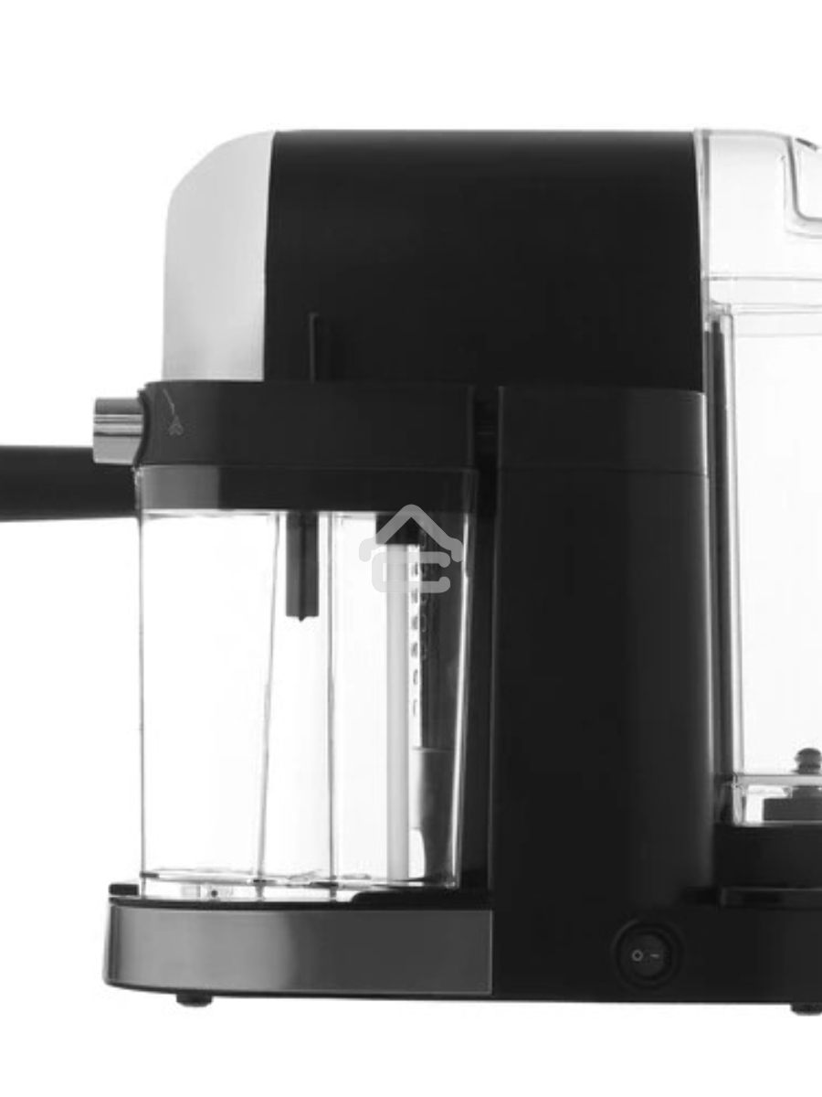 Кофеварка рожковая LEX LXCM 3503-1 черный, молотый 0.7 л, 1500 Вт, 15 Бар