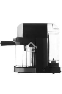 Кофеварка рожковая LEX LXCM 3503-1 черный, молотый 0.7 л, 1500 Вт, 15 Бар