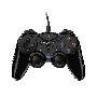 Геймпад Genius GX-17UV, (PC, PlayStation 3), two vibration motors, 2 joysticks, cable: 1.8 m, color: black