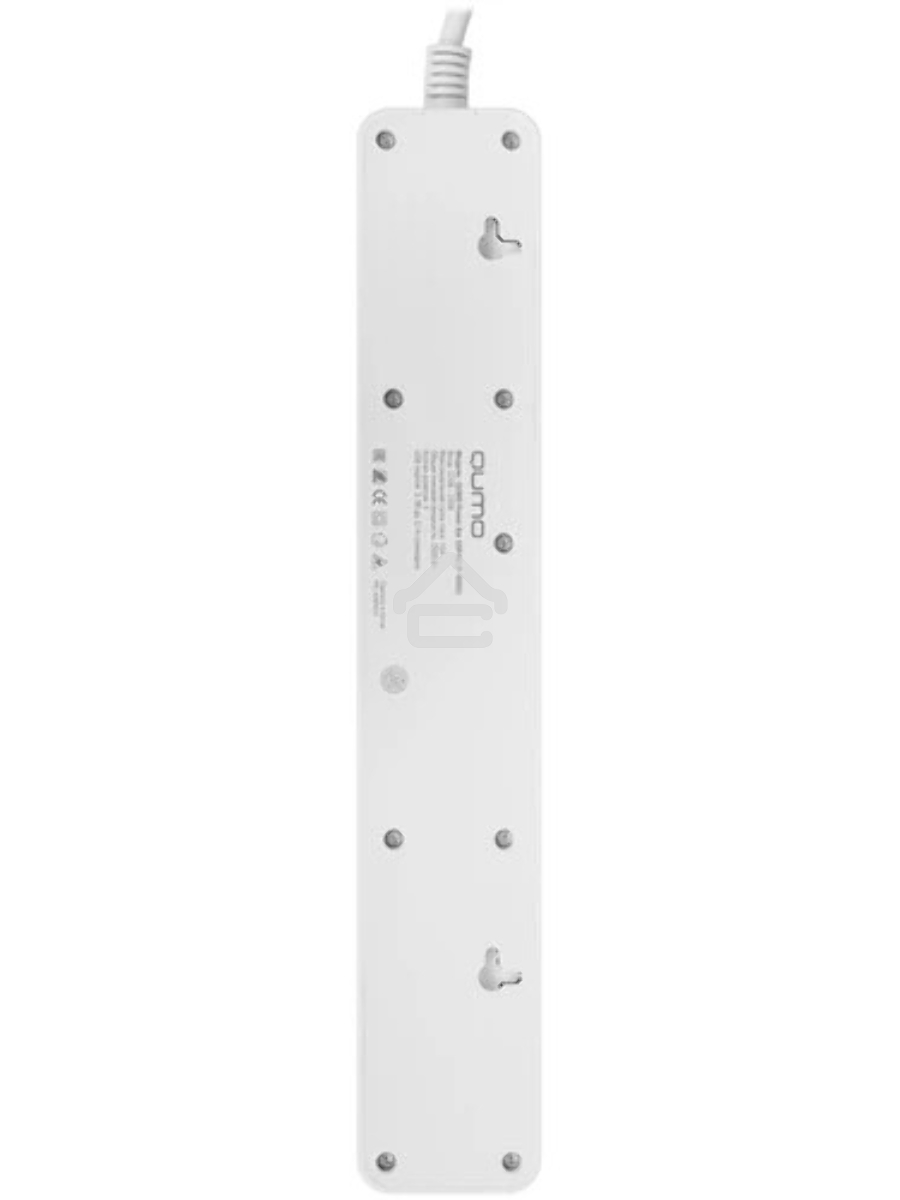 Сетевой фильтр QUMO Power Bar  5SP4U (P-0005), белый