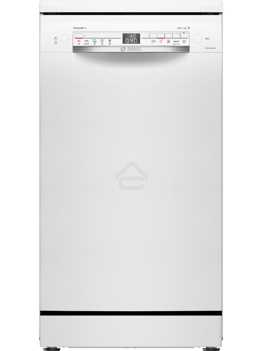 Посудомоечная машина Bosch SPS2HMW54Q, белый, 45 см, 10 компл., 43 дБ, класс A+