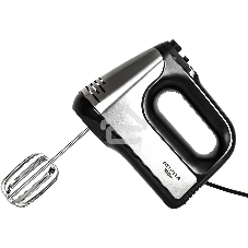 Миксер SUPRA MXS-591 500 Вт, 6 скоростей, режим Турбо, насадки для взбивания яиц и крема, насадки для замеса тяжелого теста, корпус металл/пластик, черный)