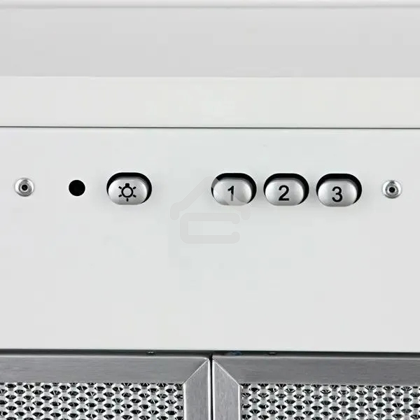 Вытяжка встраиваемая Elikor Flat 72П-650-К3Д белый, 72 см, 650 куб. м/ч, 56 дБ