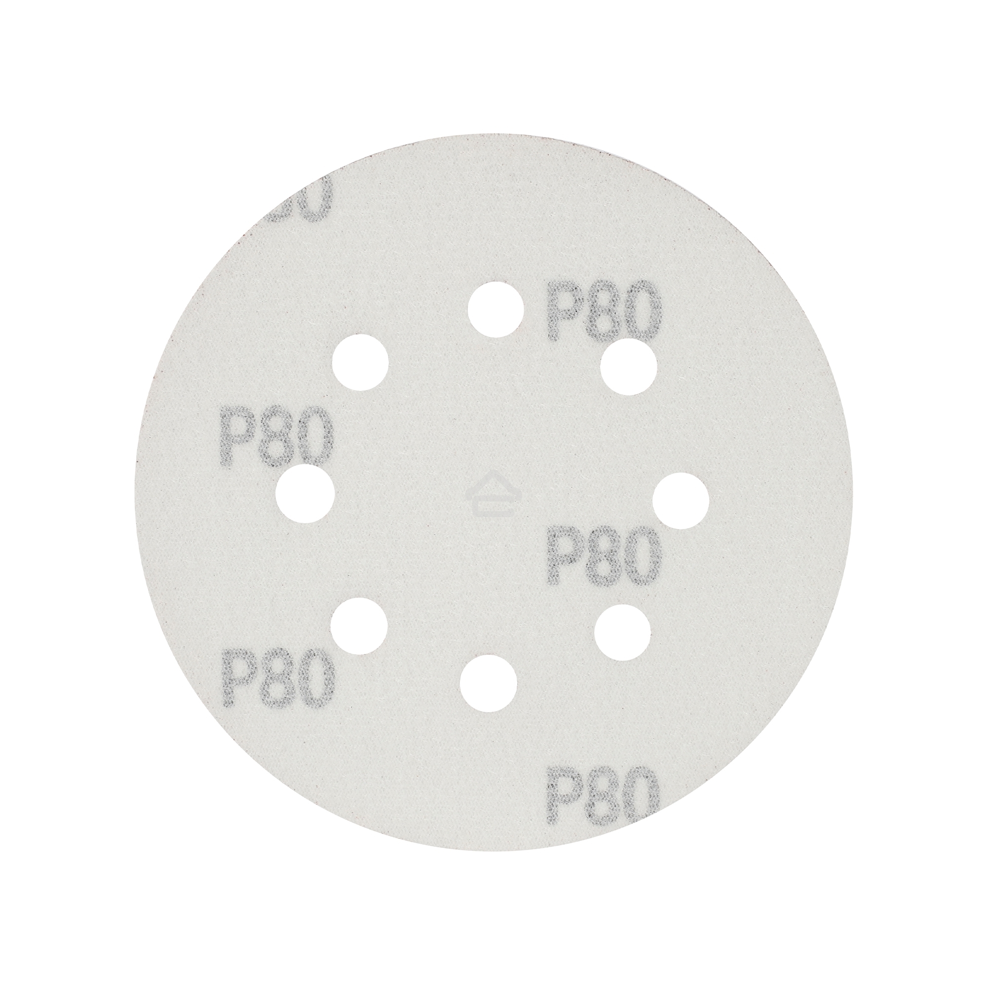 Круг шлифовальный PATRIOT на липучке, 125 мм, Р80, 8 отверстий, 5 шт