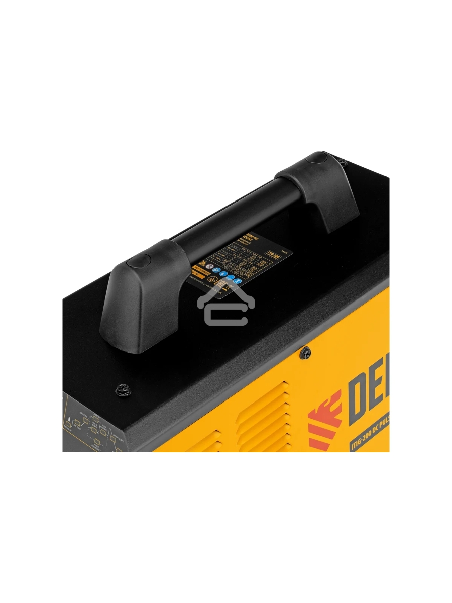 Аппарат инвертор. аргонодуговой сварки ITIG-200 DС Pulse Cold Weld, 200 А, ПВ 60% Denzel