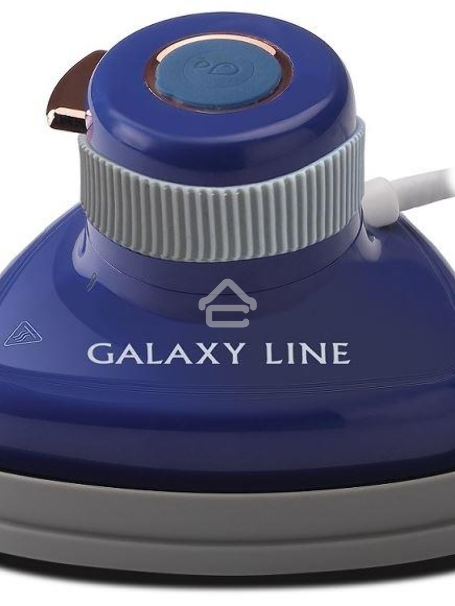 Отпариватель Galaxy Line GL 6286, синий, ручной, 900 Вт, контейнер для воды 50 мл