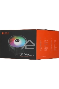 Кулер ID-Cooling DK-07A RAINBOW  черный 120мм алюминий 1800rpm 26db 4-зшт 125W 60мм