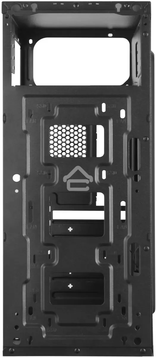 Компьютерный корпус Digma DCC-MD301 черный без БП ATX 1x80мм 4x120мм 1xUSB 2.0 1xUSB 3.0 audio