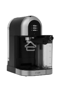 Кофеварка рожковая LEX LXCM 3503-1 черный, молотый 0.7 л, 1500 Вт, 15 Бар