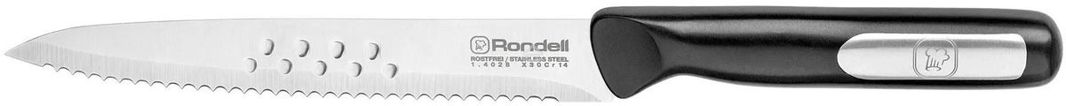 Нож Rondell Bayoneta RD-1572, универсальный, 140 мм, стальной, черный