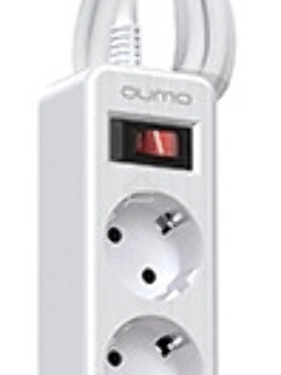 Сетевой фильтр QUMO Power Bar  5SP4U (P-0005), белый
