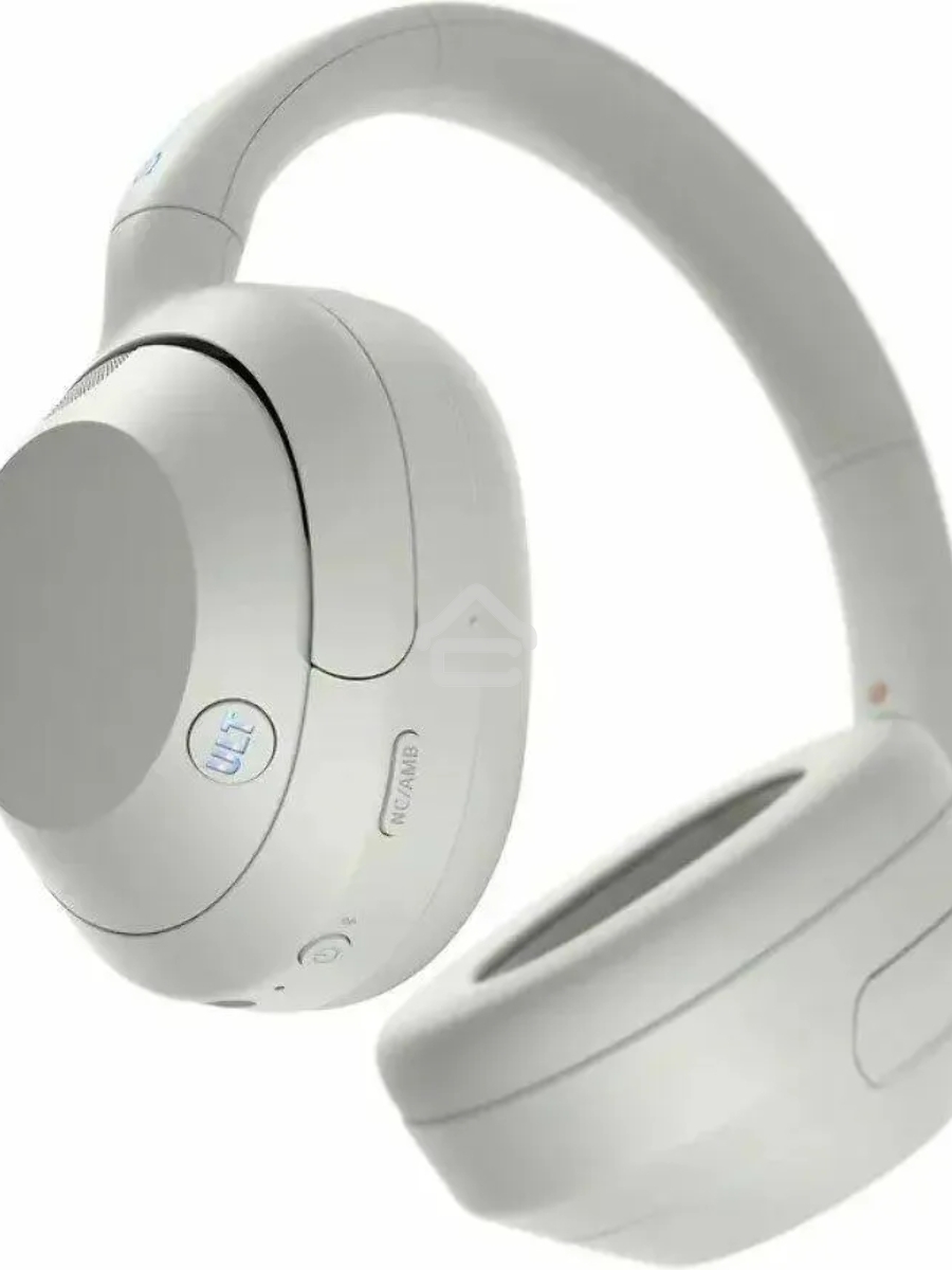 Гарнитура накладные Sony WH-ULT900N белый беспроводные bluetooth оголовье (WHULT900N/W)